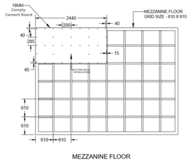 cemply cement board mezzanine floor